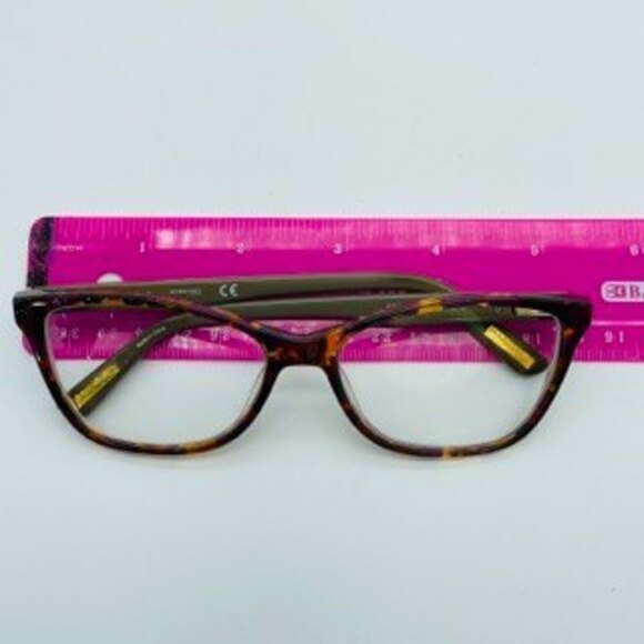 Vintage Guess Marciano Eyeglasses Sunglasses Frames Brown Tortoise Cat Eye - Picture 12 of 13